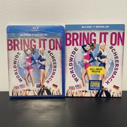 Bring It On Worldwide #Cheersmack Blu Ray Movie NEW SEALED w/ SlipCover 2017