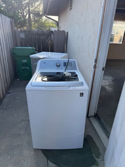 LG Front Load Electric Dryer + GE Top Load Washer - Both Working