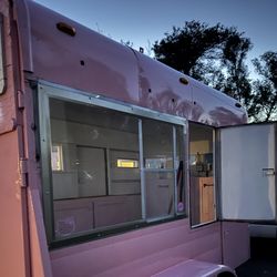 Pink Food Trailer for sale