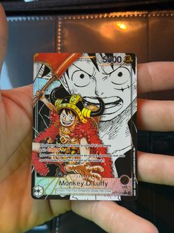One Piece Card Game Monkey D. Luffy OP17-079 Leader Manga TCG English
