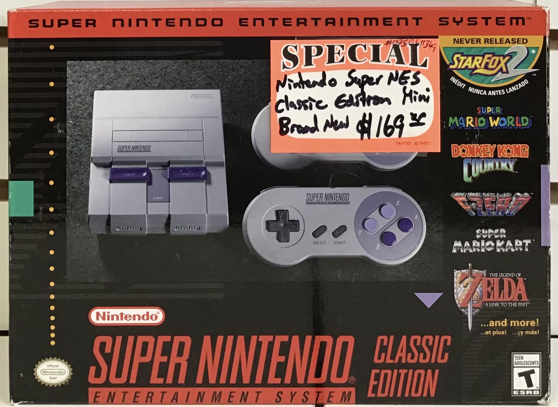Nintendo Super NES Classic Edition Mini Brand New