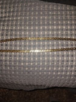 14k GP Mariner Link Chain 3MM 24"