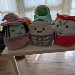 Lock, Shock, Barrel Squishmallow Set