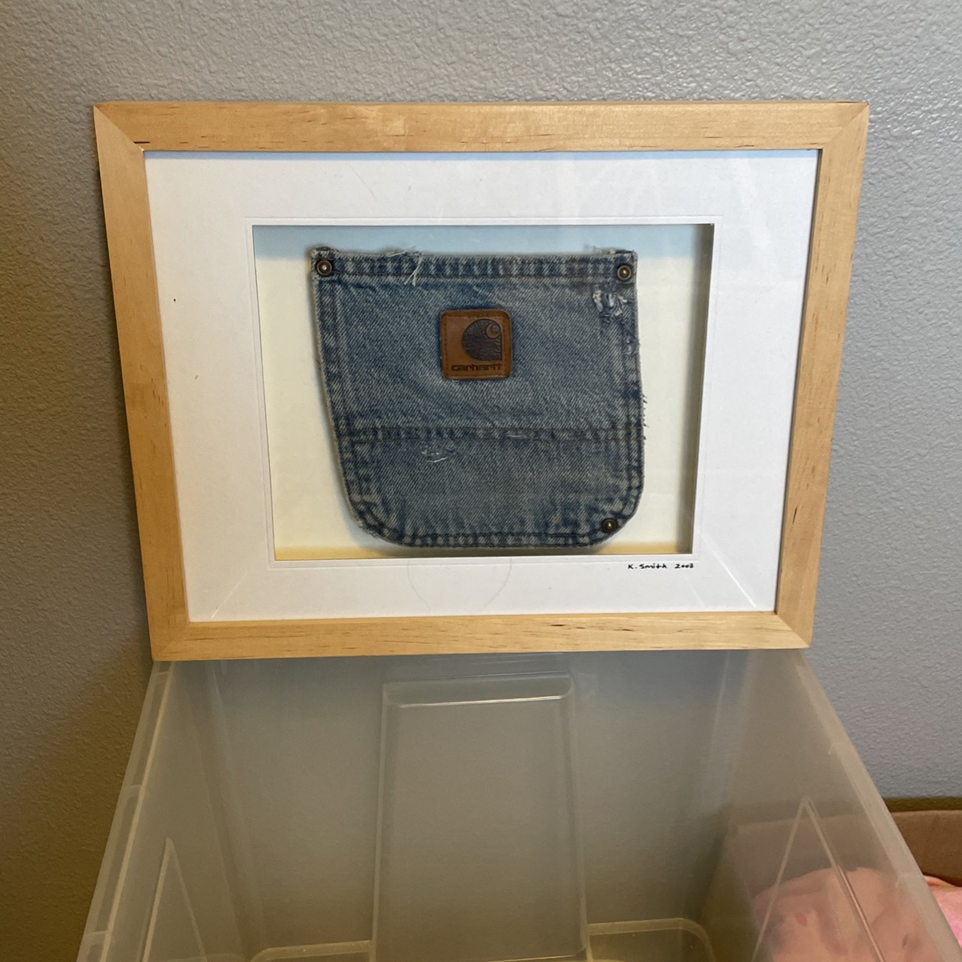 Framed Carhartt Pocket