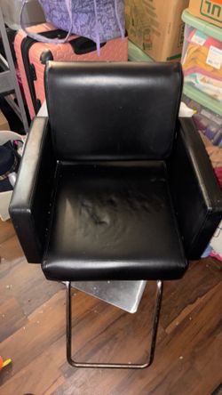 Salon chair and Hair dryer