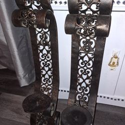 CANDELABRO DE METAL GRANDES 
