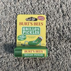 Burt's Bees Grillo's Pickles Moisturizing Hydrating Lip Balm