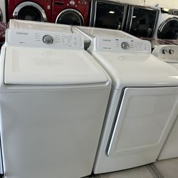 Samsung Washer And Gas Dryer Set 