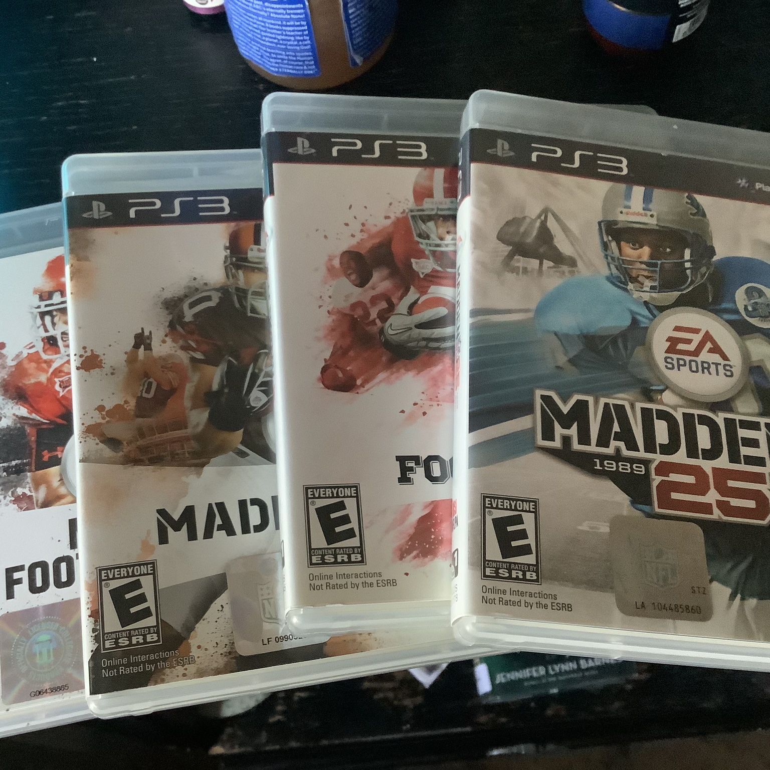 NFL & College Football Video Games
