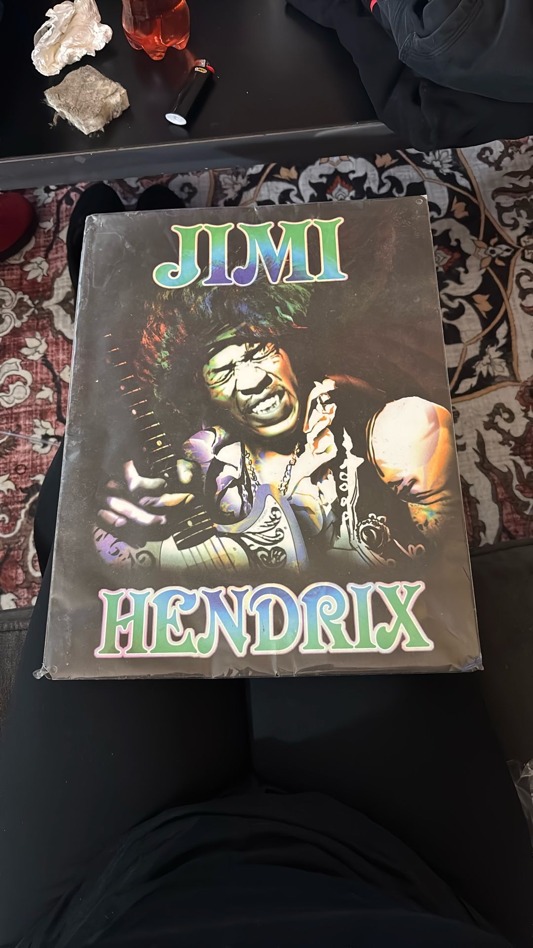 Jimi Hendrix Metal Poster