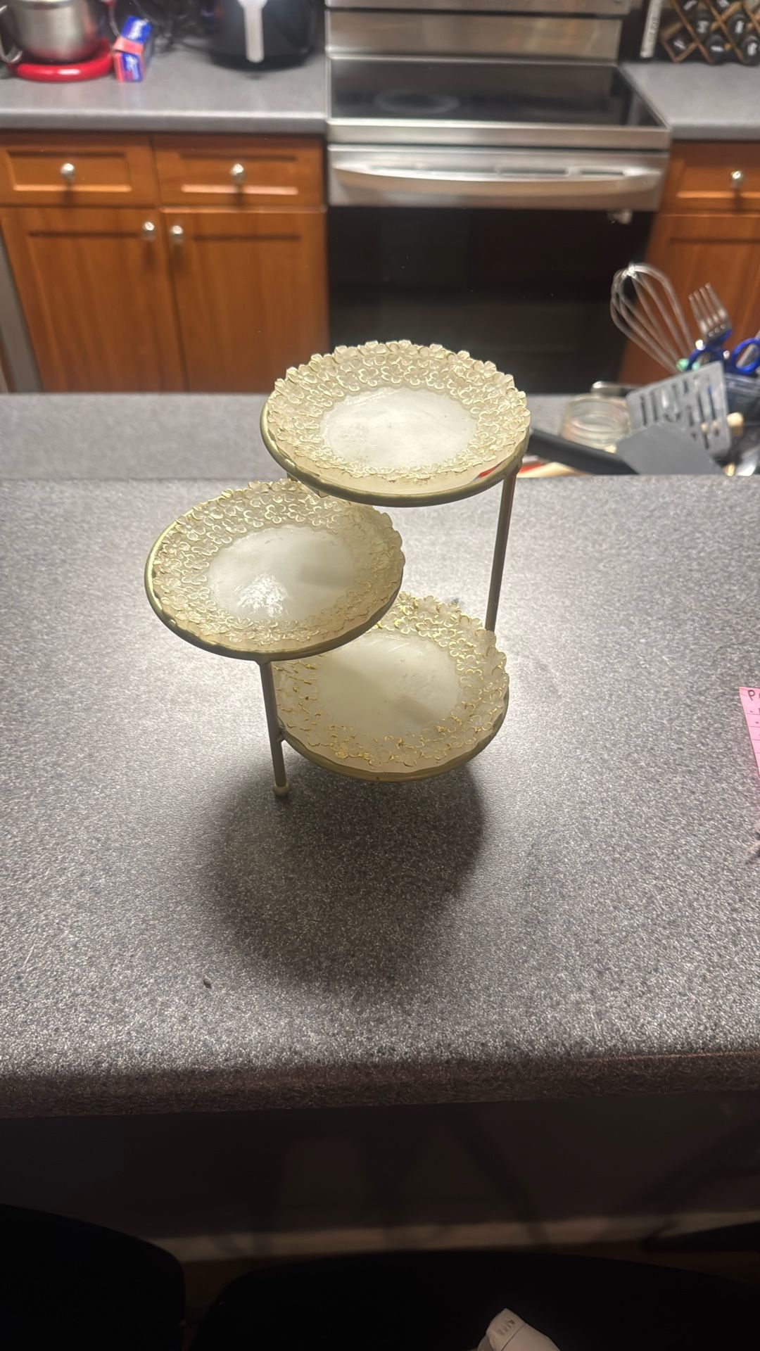 3 Tier Jewelry Trinket Dish