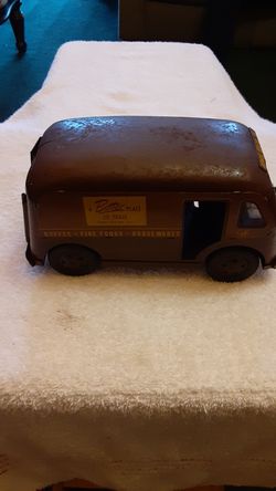 Old toy Panel Panel truck
