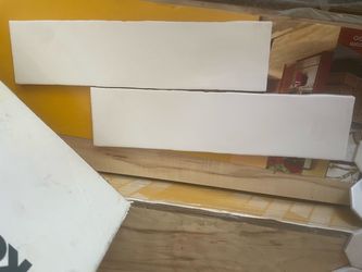 Walker Zanger Cafe White Subway 25sq/ft tile 12x3 NIB