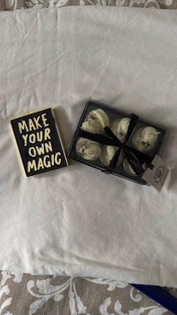 Halloween Tea Lights & sign