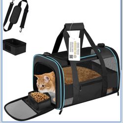 Pet Carrier (15lbs) Airline Approved (NEW)