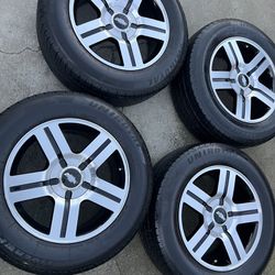  20" Rims And Tires For Chevy Silverado