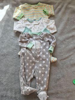 Baby Boy  PJ's, Size Newborn