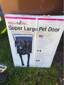 Large pet door