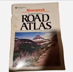 North American Road Atlas book