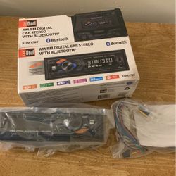 Car Radio/Stereo With Bluetooth 