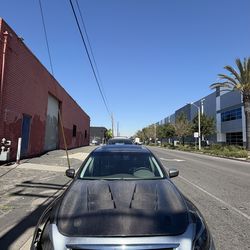 G37 vented carbon fiber hood