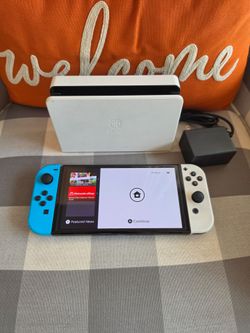 Nintendo Switch OLED with Dock and Charger