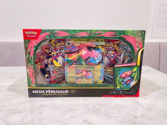 Mega Venusaur ex Premium Box Pokemon Cards Mega Evolution Destined Rivals Journey Together Foil Promo Card
