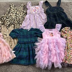 Toddler girl 2T dresses clothing bundle