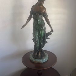 Bronze statue