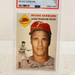 1(contact info removed) Topps Vintage HOF Baseball PSA Graded Card