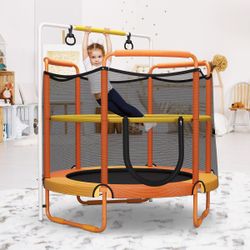 5FT Kids 3-in-1 Game Trampoline