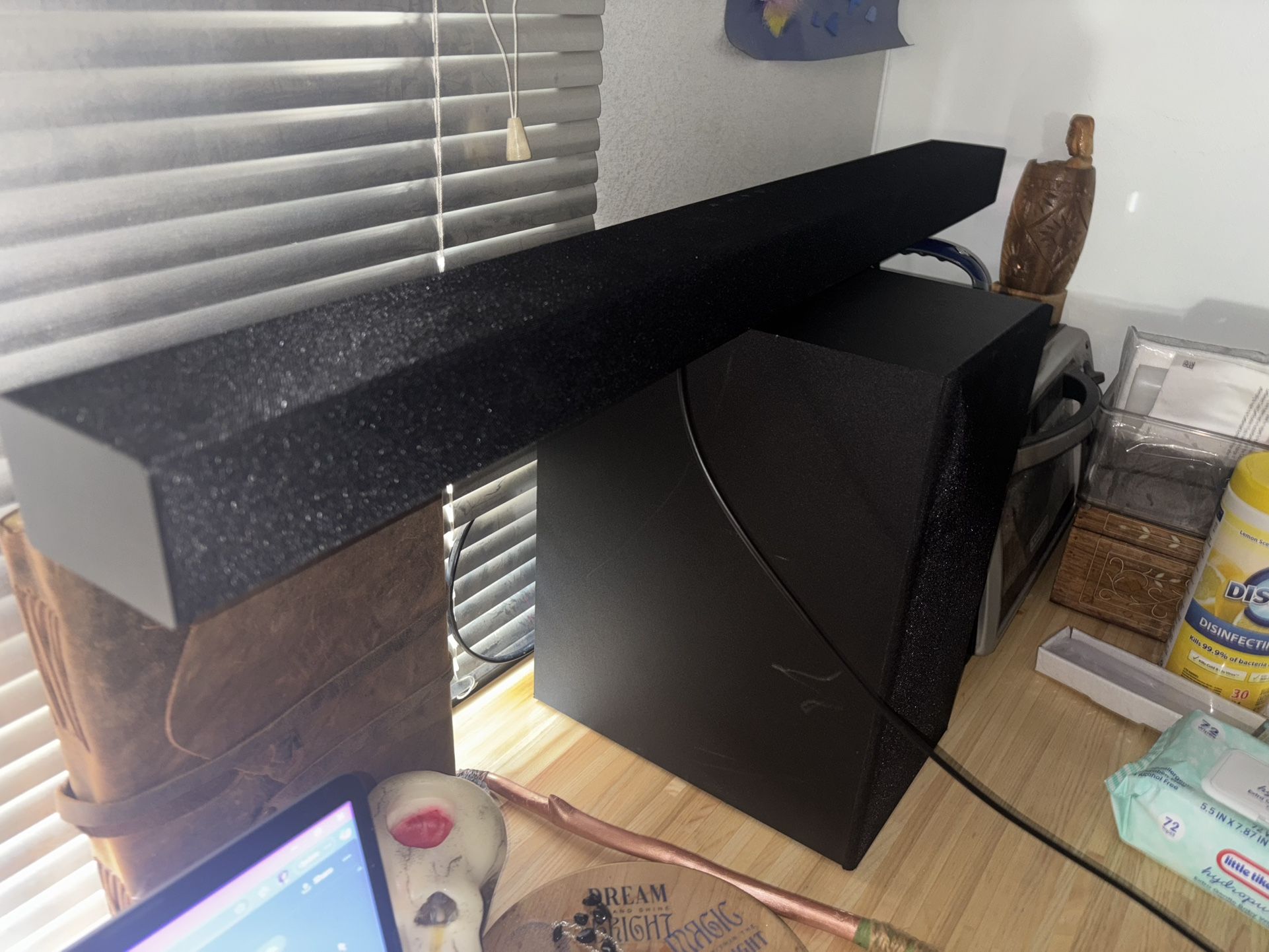 Samsung Soundbar And Subwoofer With Bluetooth