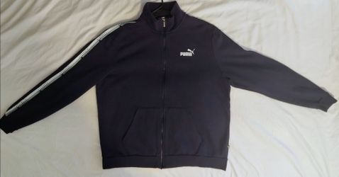 PUMA Men's Essentials Colorblock Track Jacket - XL - Excellent Condition