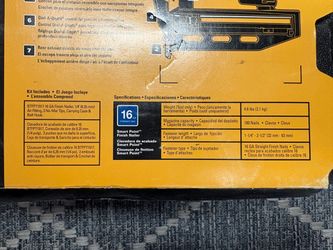 NEW! BOSTITCH Smart Point 16 GA Finish Nailer Model #BTFPT2155