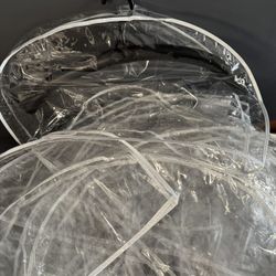 20 Plastic Dust Covers For Clothing