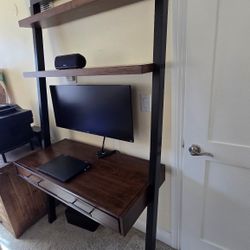 Leaning Desk 2 Drawers 