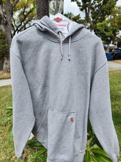 Carhartt Gray Men M Gray Hoodie