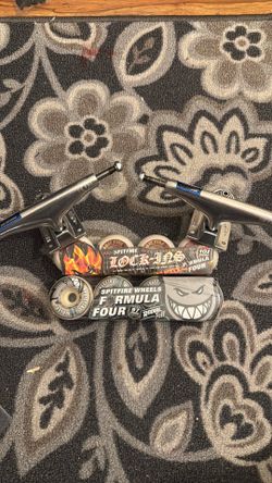 Thunder trucks and spitfires wheels