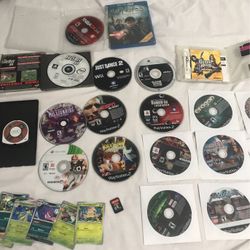 Ps2 games -Pokémon cards 