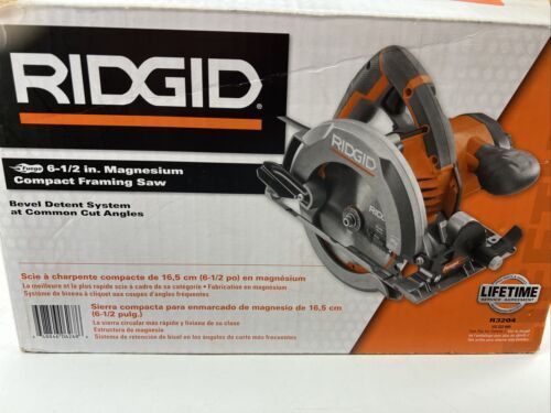 Ridgid 12 Amp 6 1/2 in. Magnesium Compact Framing Circular Saw