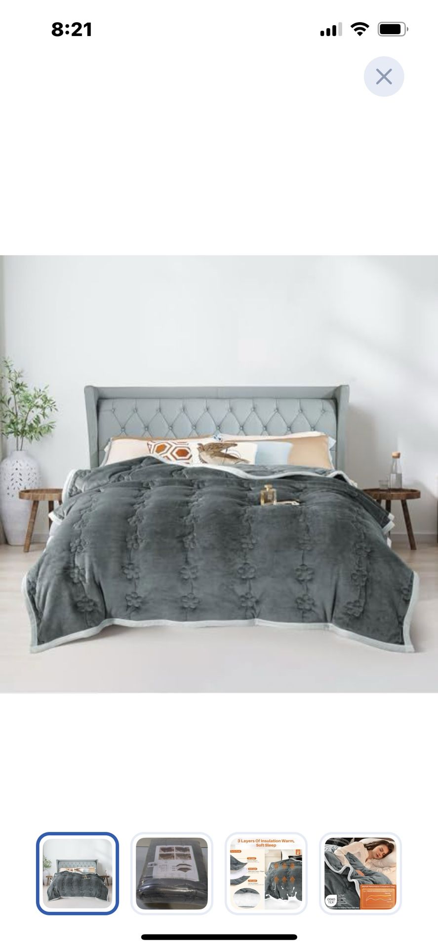 Breathable Velvet Comforter