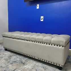 Upholstered Storage Bench
