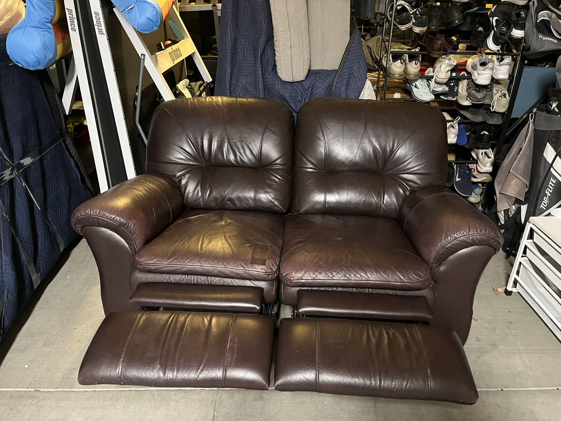 La-Z-Boy Leather Recliner 