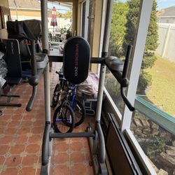 Pull Up Bar & Benches 