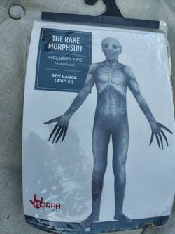 Rake Morphsuit Kids Halloween Costume