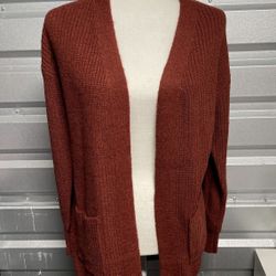 Rust Cardigan 