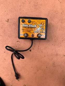 Fido shock electric dog fence