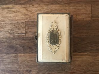 Miniature / Pocket Siddur, Hebrew Prayer Book (Tephilath Israel) 1894