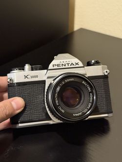 Pentax K1000 W 50mm 2.0 SLR 35mm Film Camera