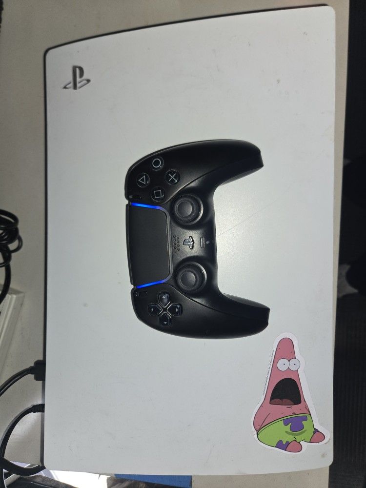 Ps5 With Controller And Headset